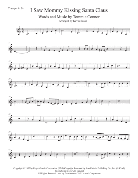 I Saw Mommy Kissing Santa Claus (arr. Kevin Busse)