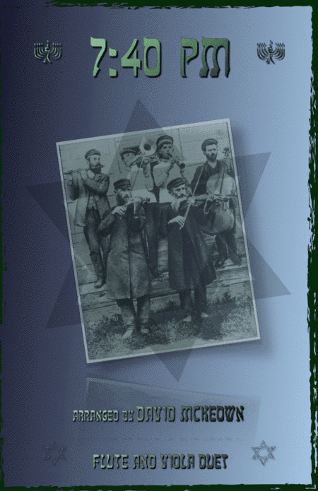 7.40pm, Traditional Klezmer tune for Flute and Viola Duet (arr. David McKeown)