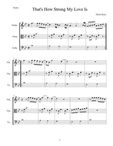 That's How Strong My Love Is (arr. Sylvia DiCrescentis)