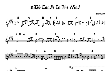 Candle In The Wind (goodbye England's Rose) (arr. John Fries)