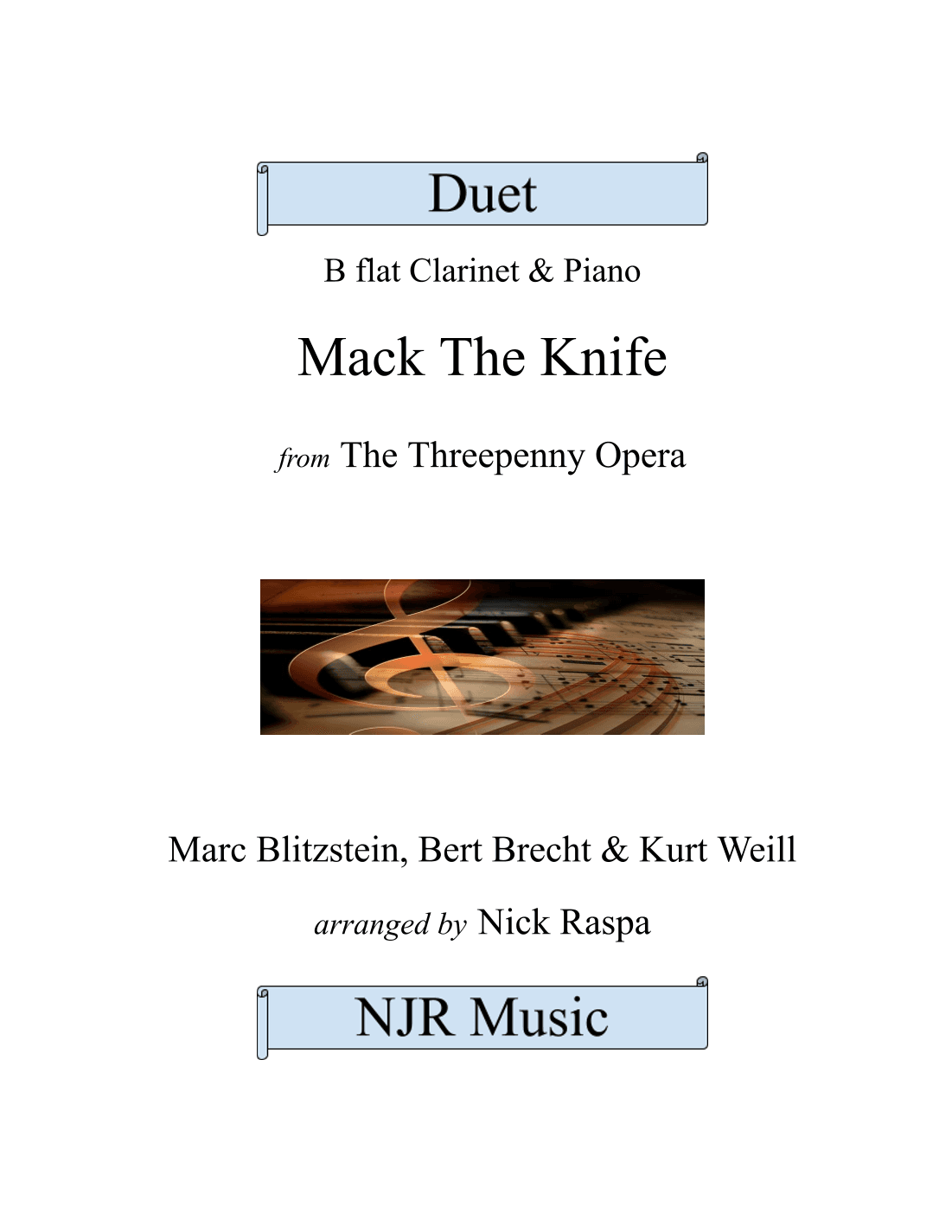 Mack The Knife (arr. Nick Raspa)