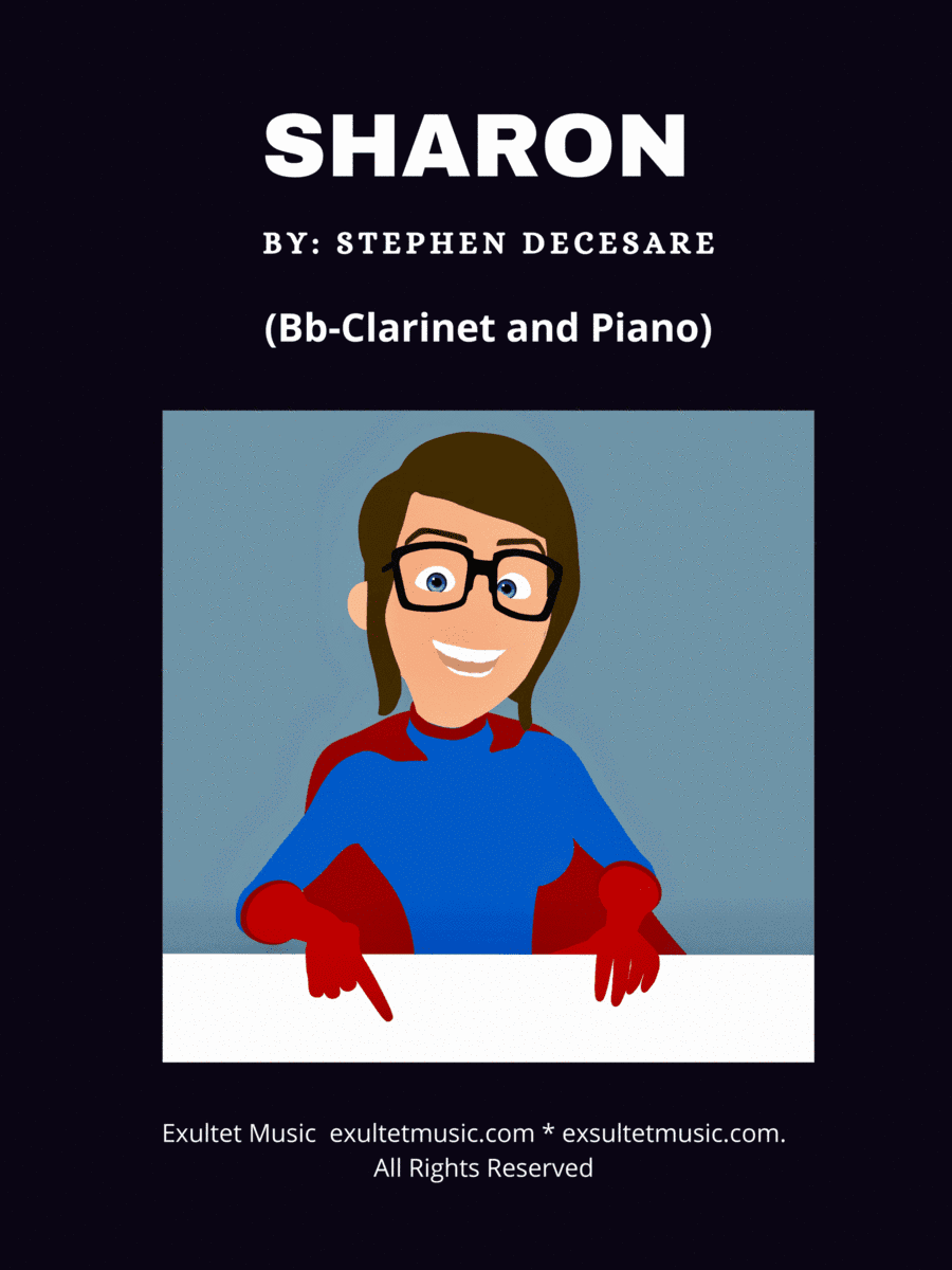 Sharon (Bb-Clarinet solo and Piano)
