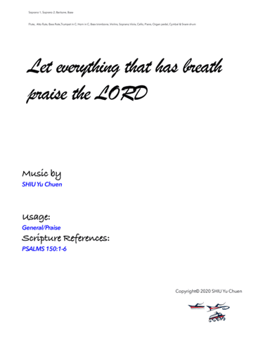 Let everything that has breath praise the Lord