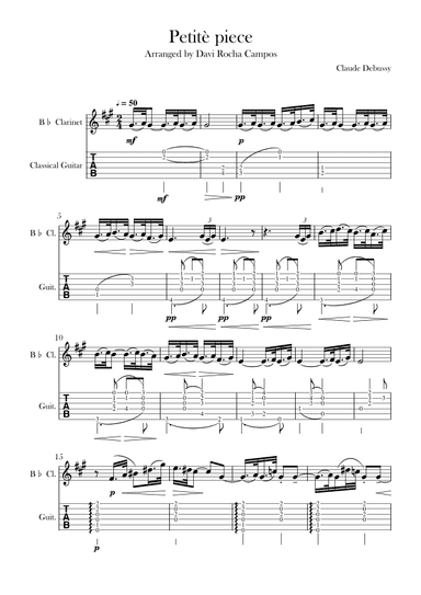 Petitè piece (arr. Davi Rocha Campos)