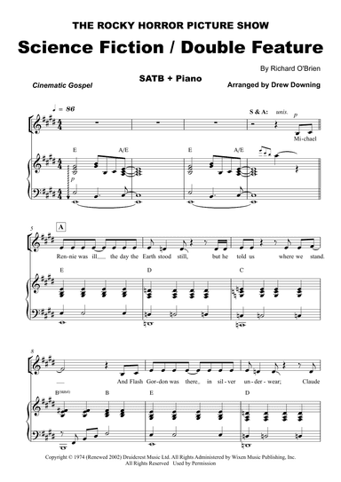Science Fiction Double Feature (arr. Drew Downing)