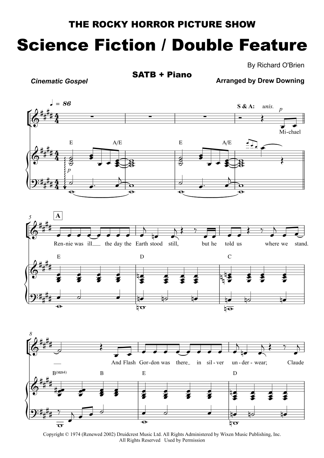 Science Fiction Double Feature (arr. Drew Downing)