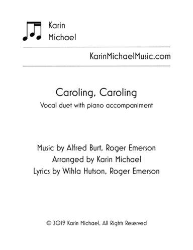 Caroling, Caroling (arr. Karin Michael)