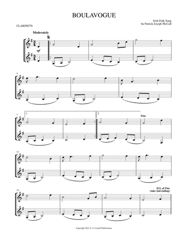 Boulavogue (arr. Mark Phillips)