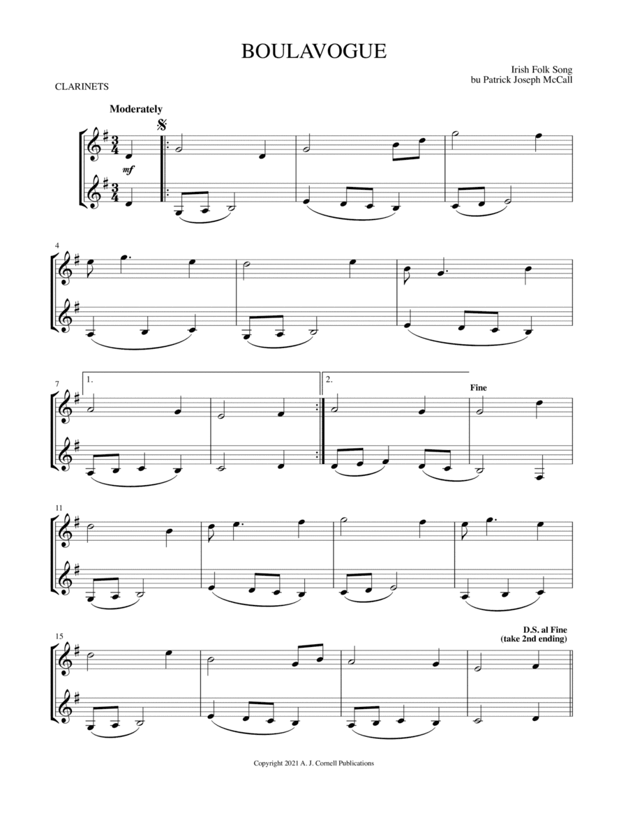 Boulavogue (arr. Mark Phillips)