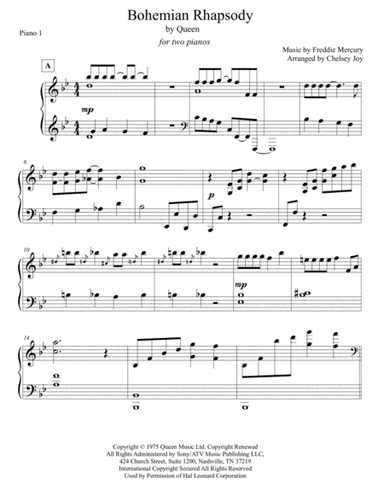 Bohemian Rhapsody (arr. Chelsey Joy)