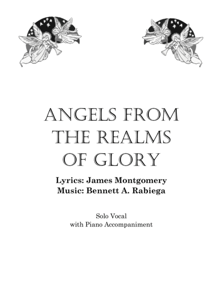Angels from the Realms of Glory (arr. Bennett Rabiega)