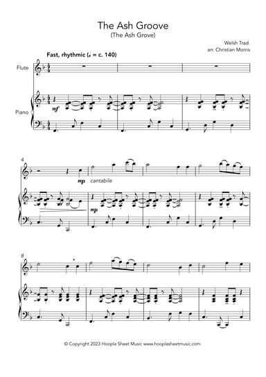 The Ash Groove (The Ash Grove) (arr. Christian Morris)