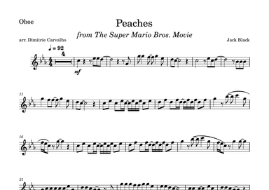 Peaches (arr. Dimitrie Carvalho)
