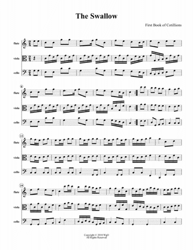 The Swallow (arr. William G Ouimette)