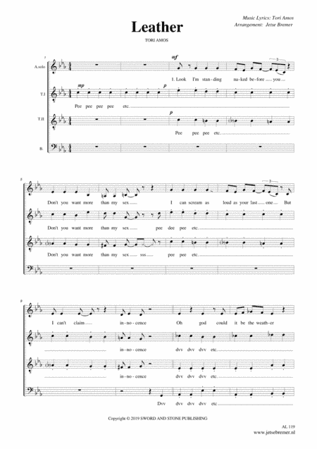 Leather (arr. Jetse Bremer)