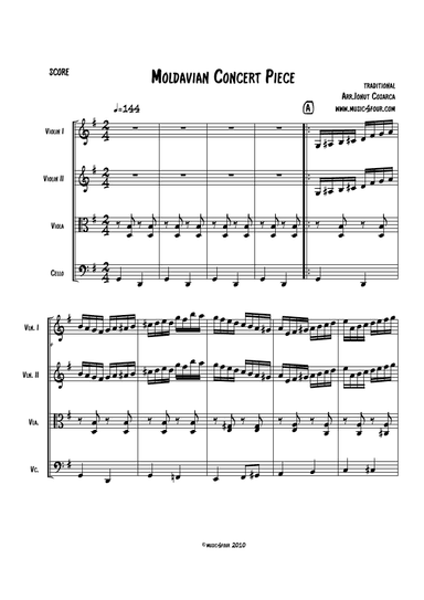 Moldavian Concert Piece (arr. Ionut Cosarca)
