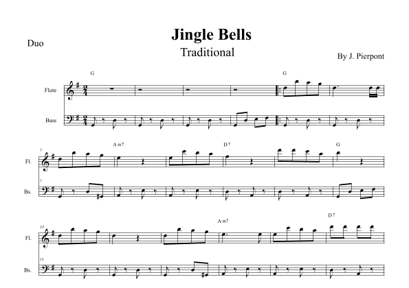 Jingle Bells (arr. Leo Silva)