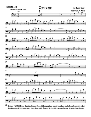 September (arr. David W. Young)