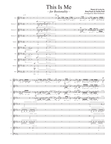 This Is Me (arr. Matt Goldstein)