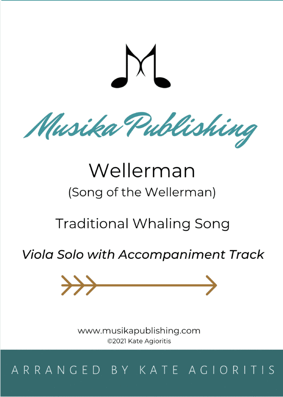 Wellerman - Solo for Viola with play-along backing track (available separately) (arr. Kate Agioritis)