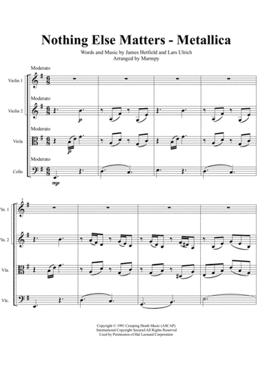 Nothing Else Matters (arr. Marmpy)