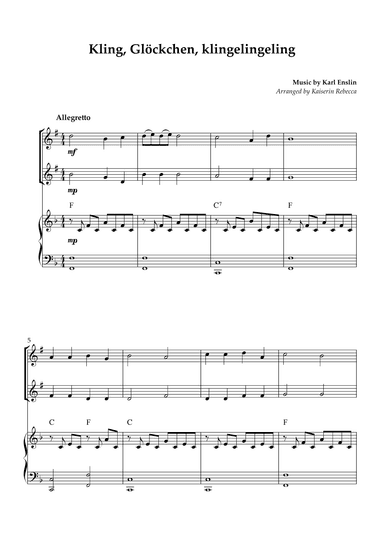 Kling, Glöckchen, klingelingeling (arr. Kaiserin Rebecca)