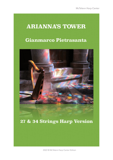 Arianna's Tower - beginner & 27 & 34 String Harp | McTelenn Harp Center (arr. Eve McTelenn)