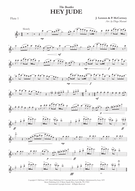 Hey Jude (arr. Diego Marani)