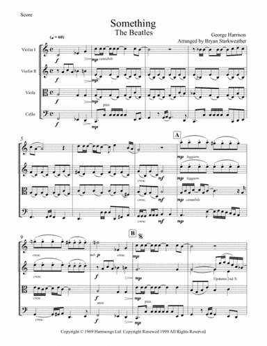 Something (arr. Bryan Starkweather)