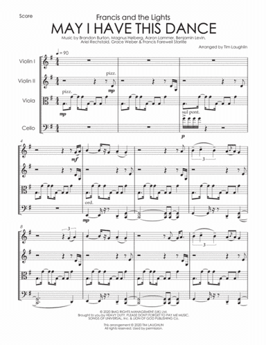 May I Have This Dance (arr. Tim Laughlin)
