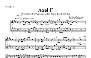 Axel F (arr. P. R. Frederick)