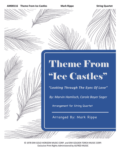Theme From Ice Castles (through The Eyes Of Love) (arr. Mark Rippe)