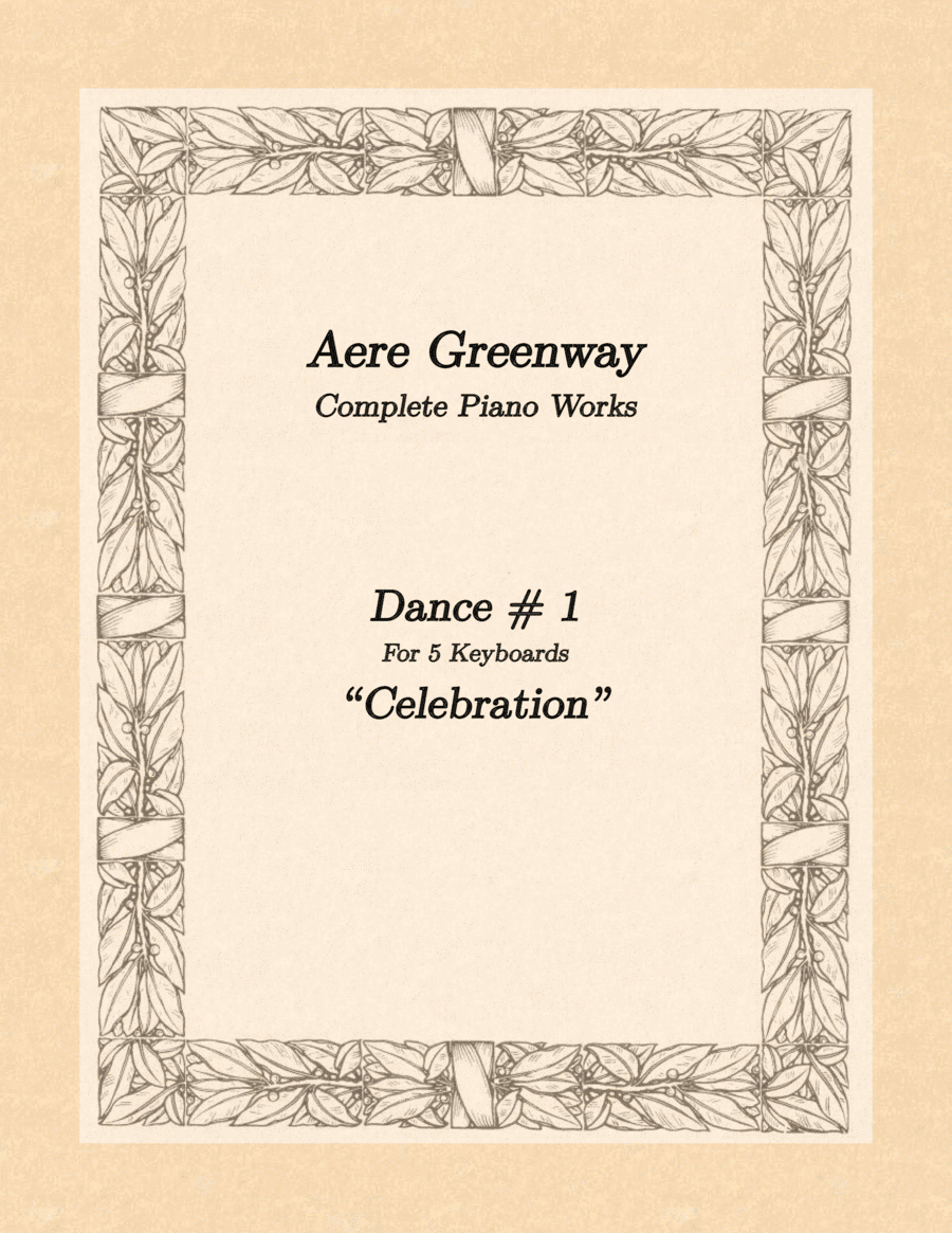 Dance # 1 - Celebration