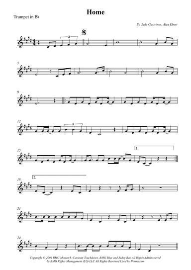 Home (arr. Wesley S. SIlva)