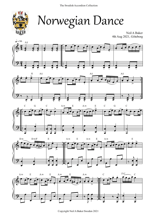 Norwegian Dance  G&F