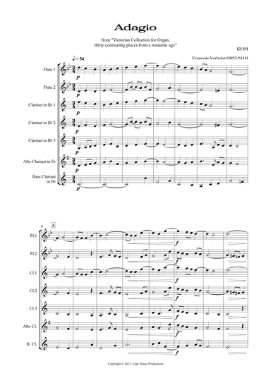 Adagio (Verhelst, François) (arr. Jope)