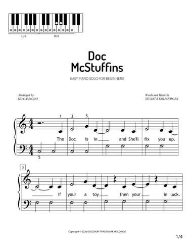 Doc Mcstuffins (arr. Iza Camacho F.)
