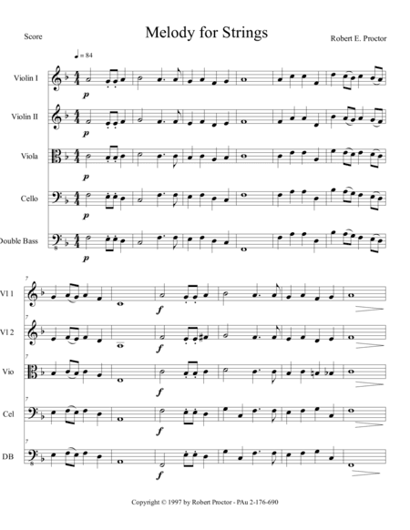 Melody for Strings