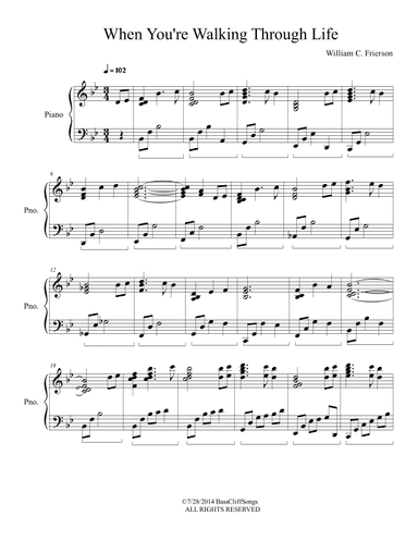 When You're Walking Through Life