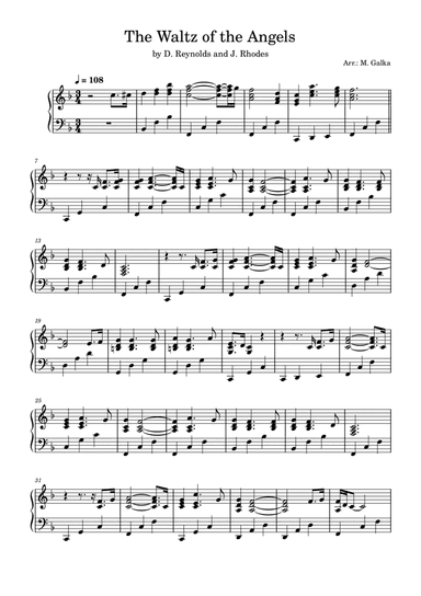The Waltz Of The Angels (arr. Magdalena Galka)