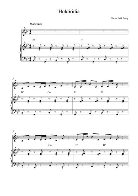 Holdiridia (arr. Kaiserin Rebecca)
