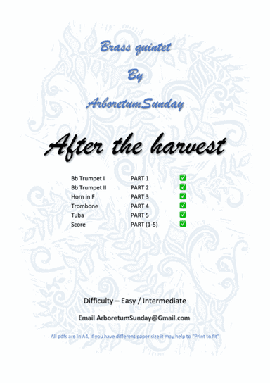 After the harvest brass Quintet