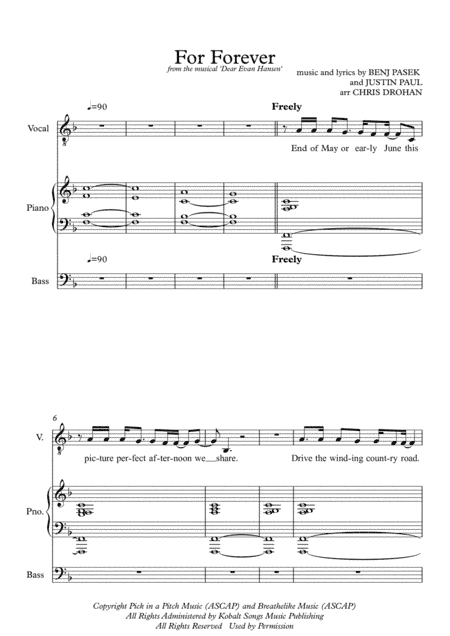 For Forever (arr. Chris Drohan)