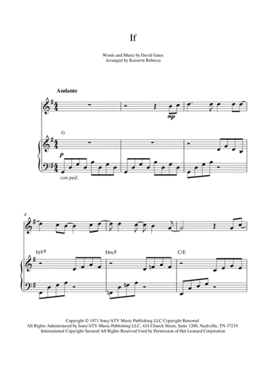 If (arr. Kaiserin Rebecca)