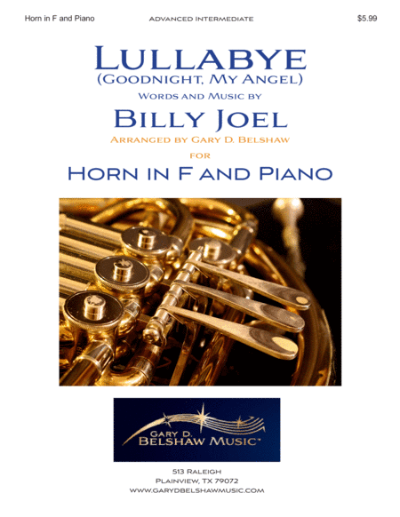 Lullabye (Goodnight, My Angel) (arr. Gary D. Belshaw (ASCAP))