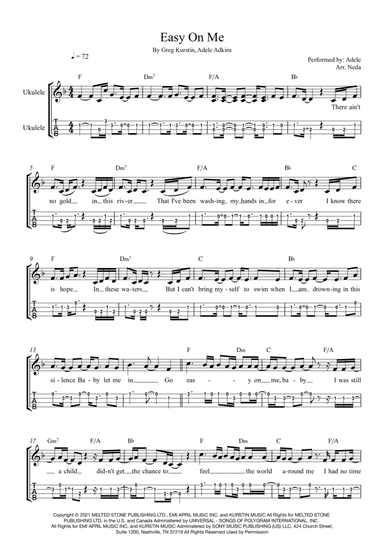 Easy On Me (arr. Neda)