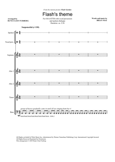 Flash's Theme (arr. Rune Ulset Furberg)