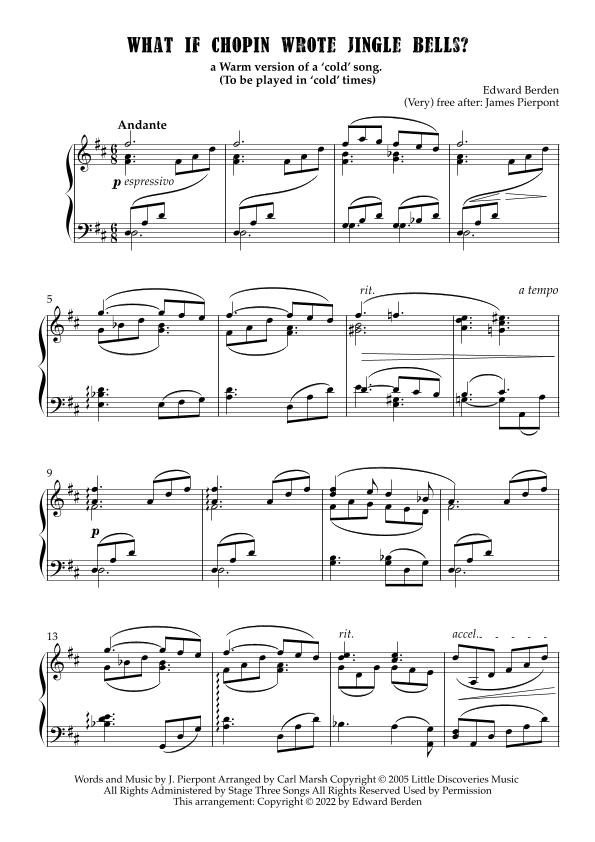 What if Chopin Wrote Jingle Bells (arr. Edward Berden)