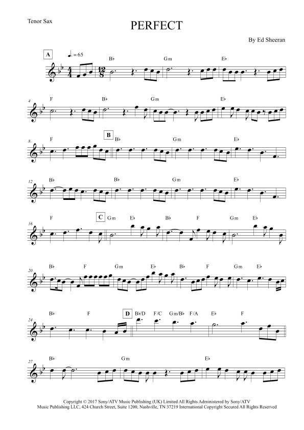 Perfect (arr. Leo Silva)