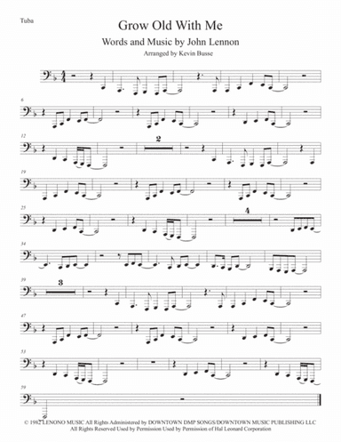 Grow Old With Me (arr. Kevin Busse)